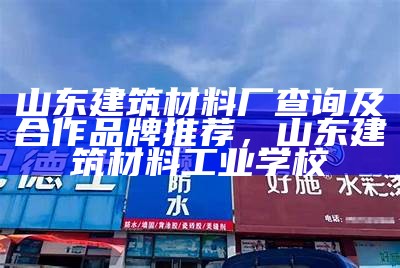 山东建筑材料厂查询及合作品牌推荐，山东建筑材料工业学校